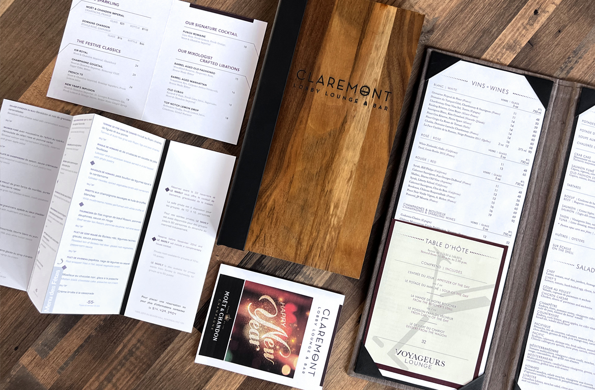 Menu creation and Editing